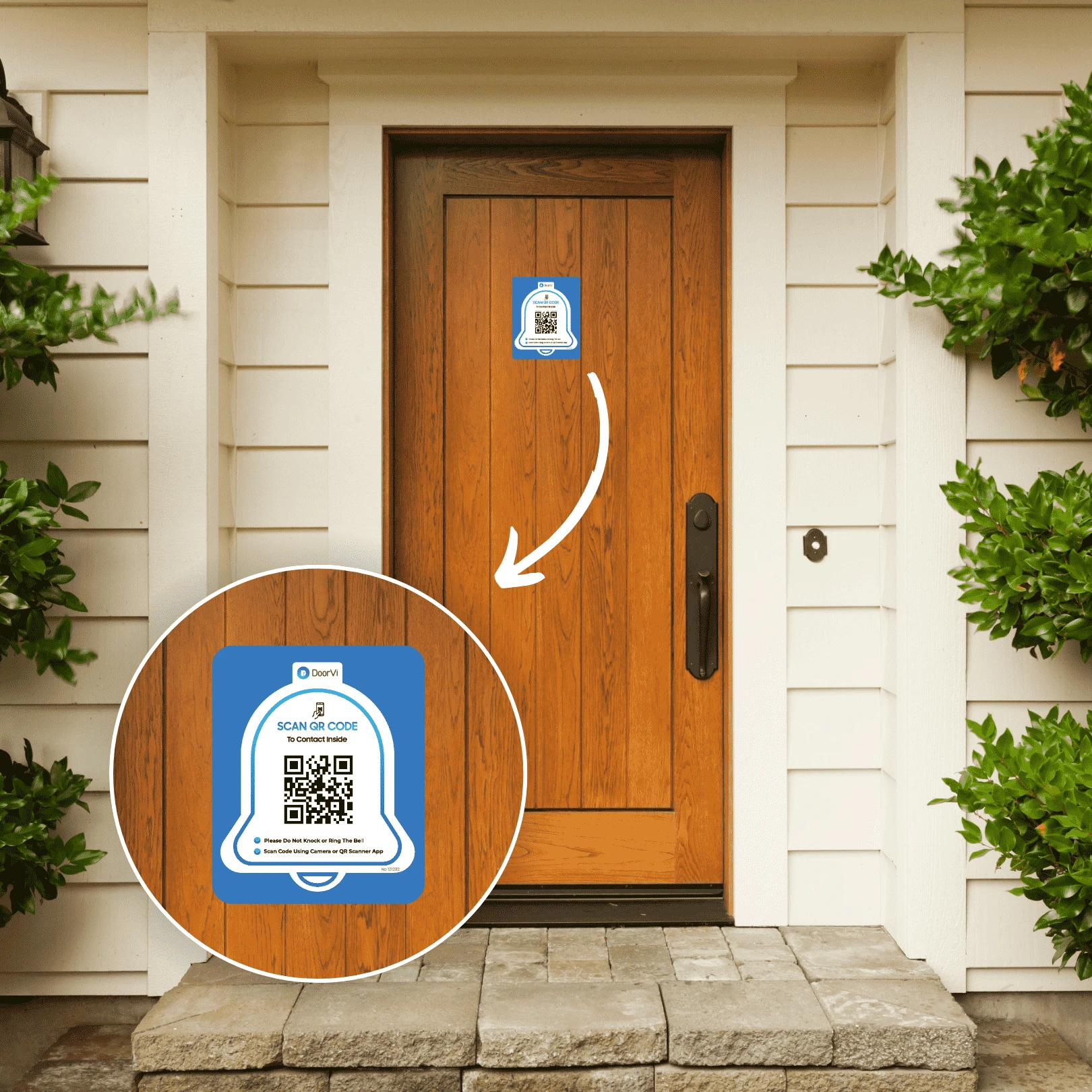 تقديم DoorVi: رموز QR الذكية هي أجراس الباب الجديدة.
