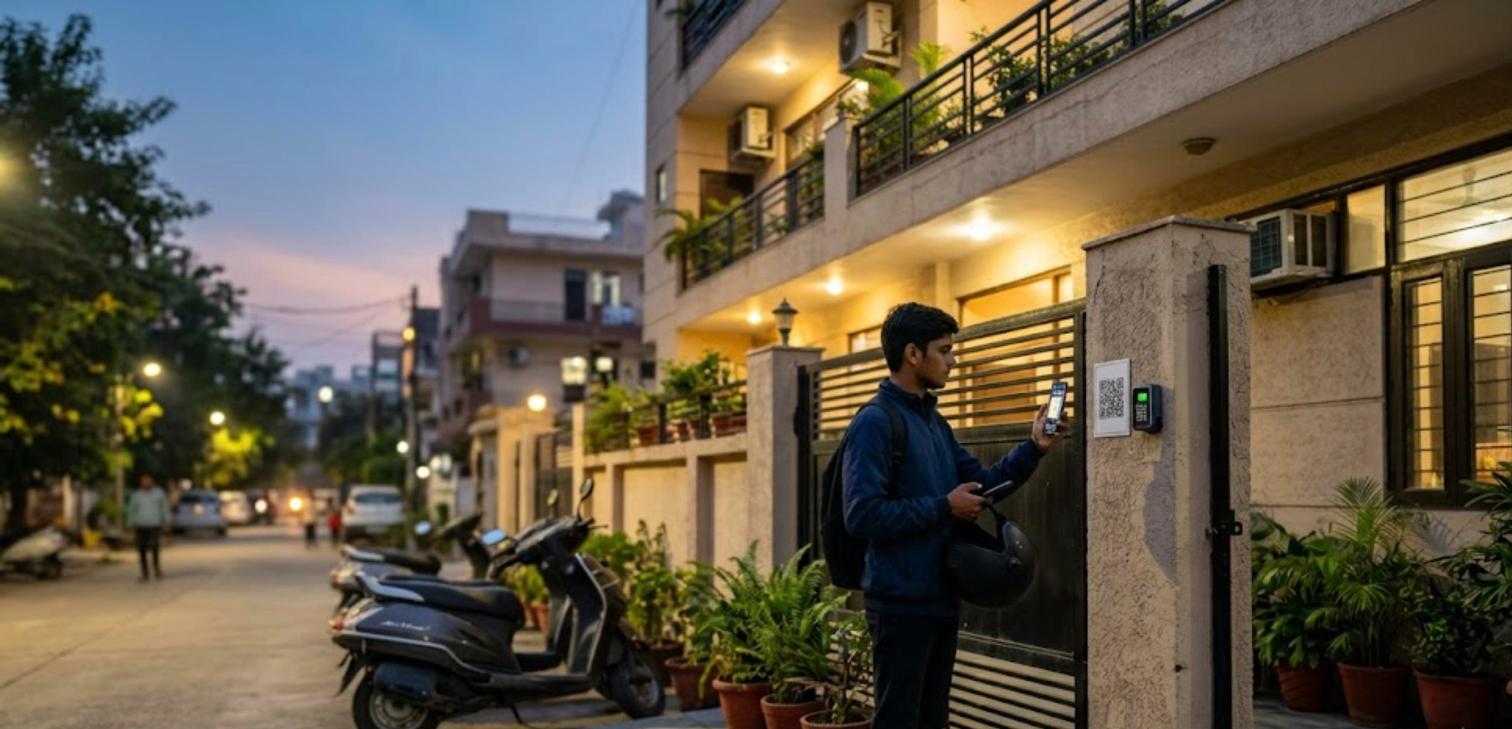 How Do You Manage Visitors in a Small Building With No Security Guard in India?